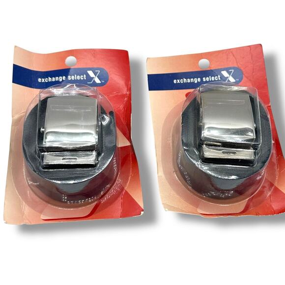 X2 AAFES AF Blue Belt W silver adjustable TP Buckle One Size NEW - Picture 1 of 4